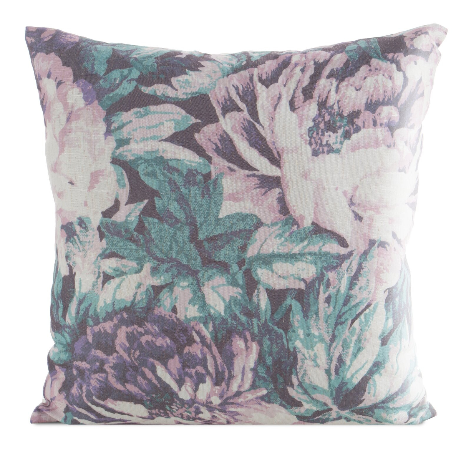 Povlak na polštář CHP 48 zelený / pudrově růžový