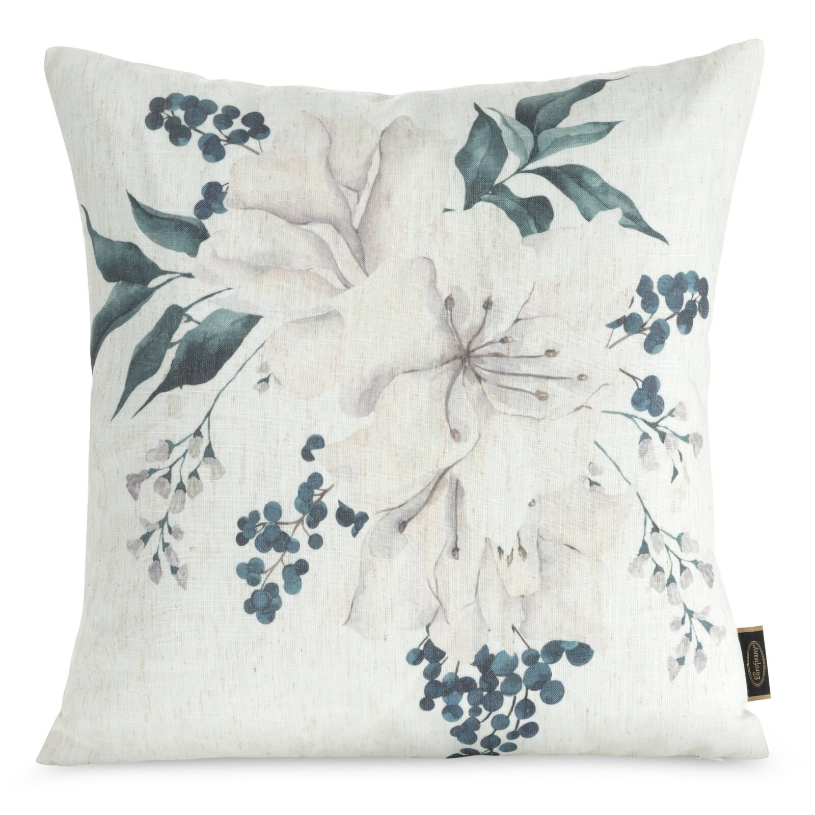 Povlak na polštář CHP 52 béžová/zelená