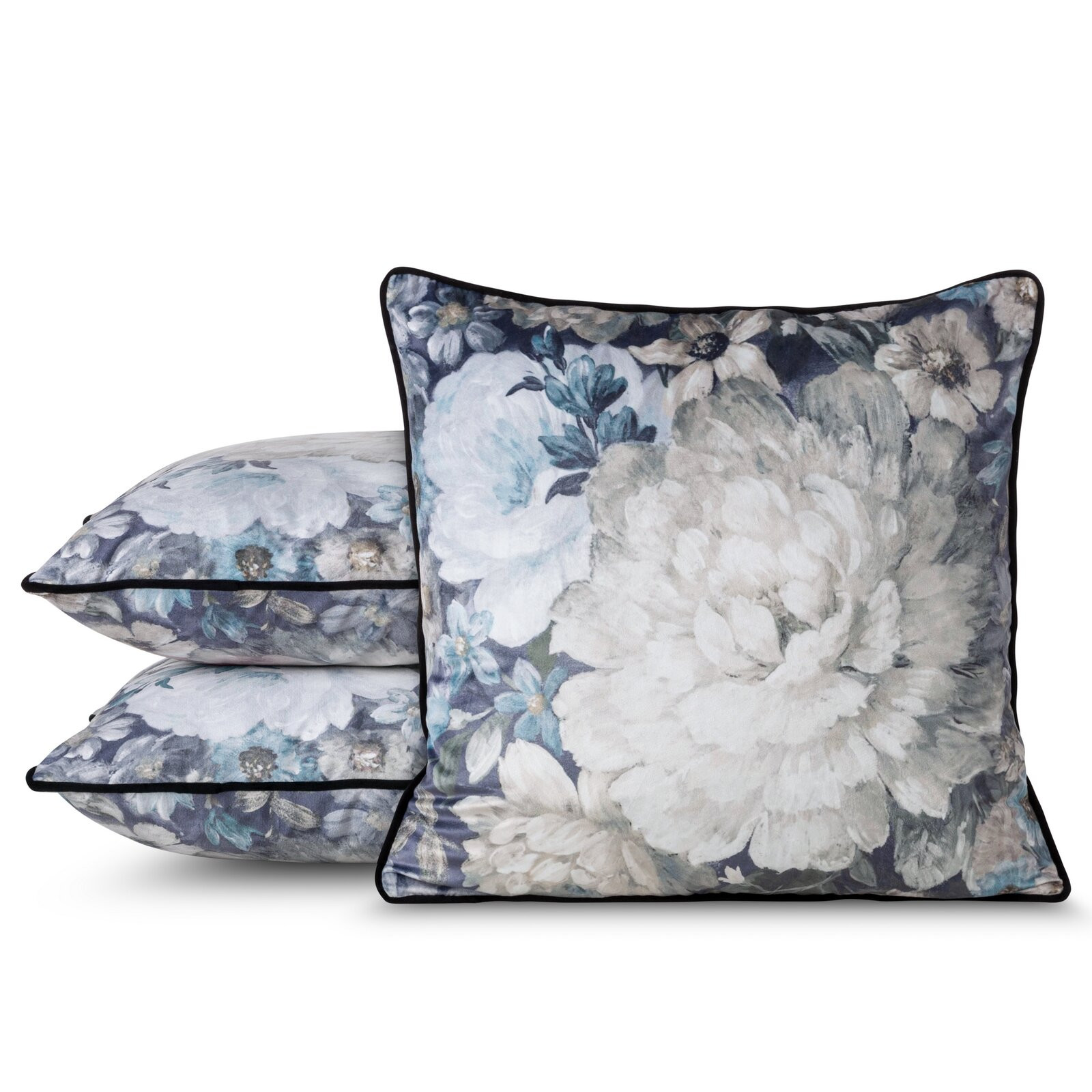 Povlak na polštář LUCIA krémová/tmavě růžová