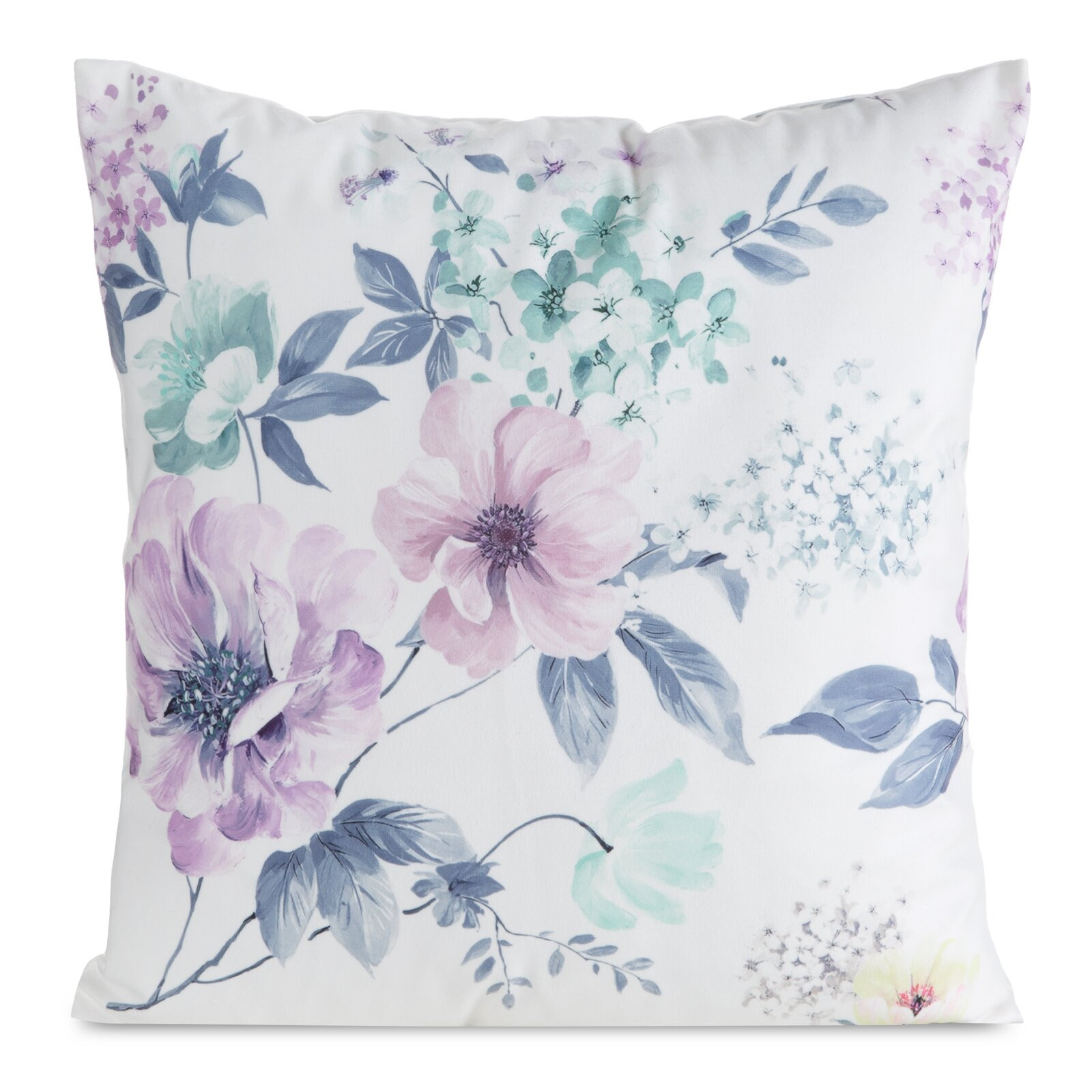 Povlak na polštář MINK 32 bílý / fialový