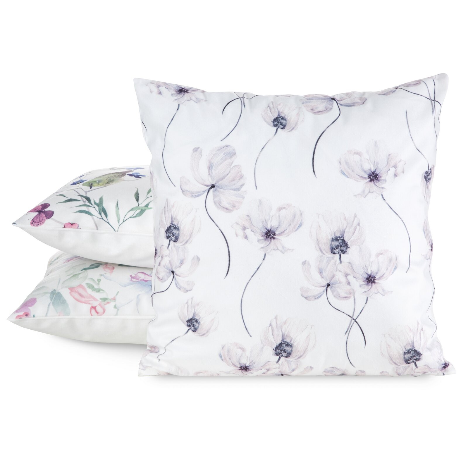 Povlak na polštář MINK 34 bílý / béžový