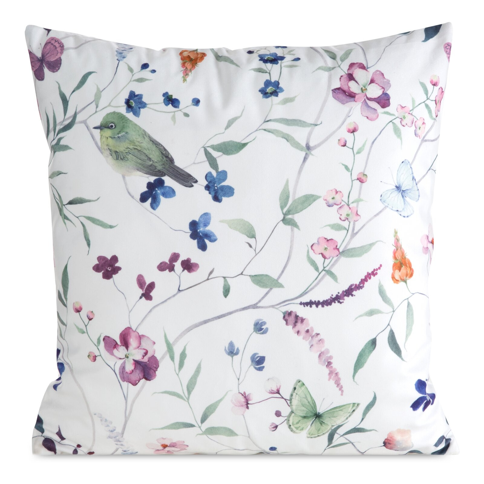 Povlak na polštář MINK 36 bílý / zelený