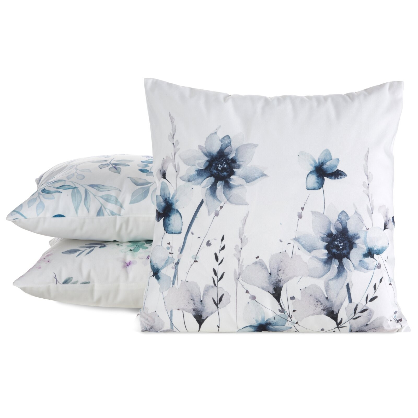 Povlak na polštář MINK 37 bílý / granátový