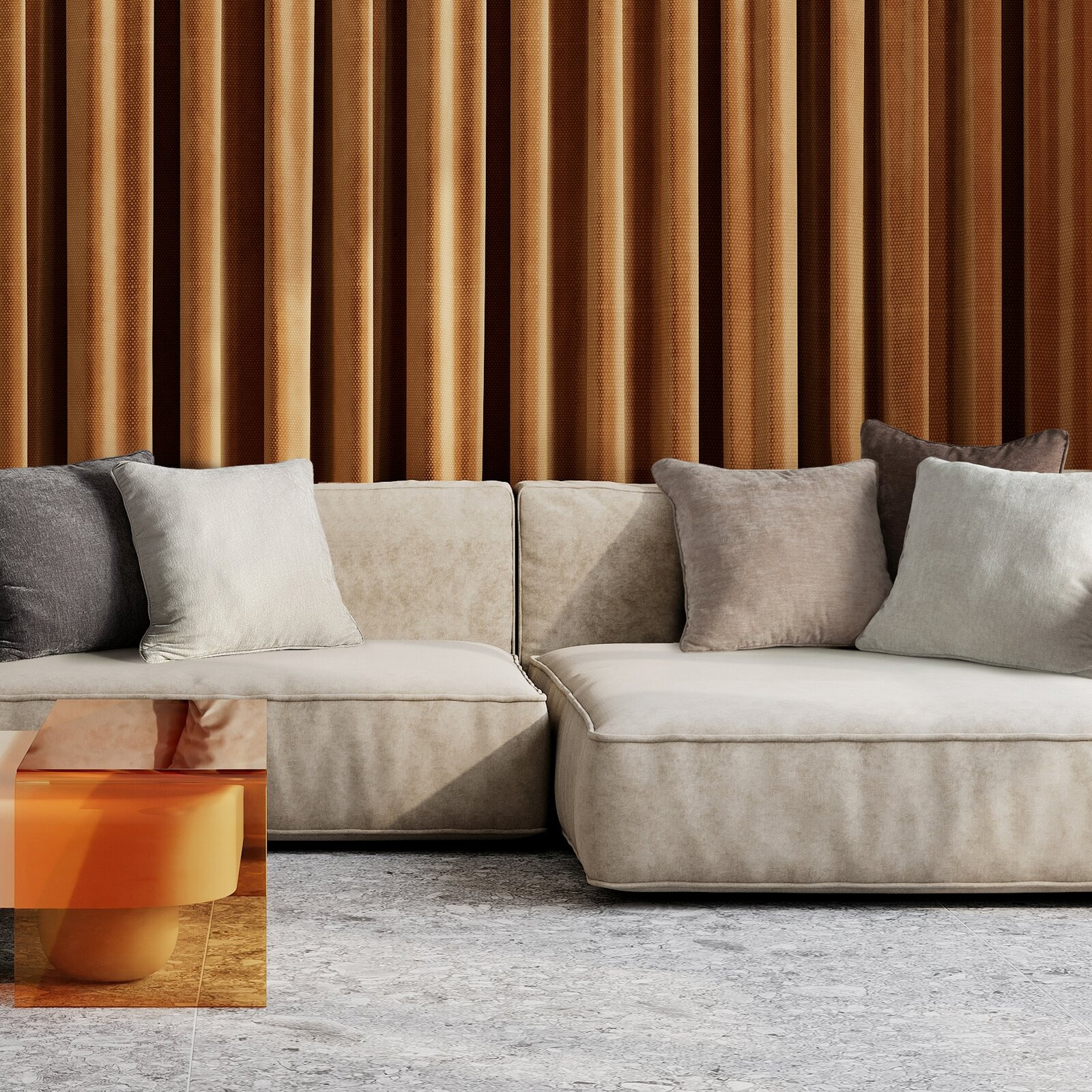 Povlak na polštář VANI béžový