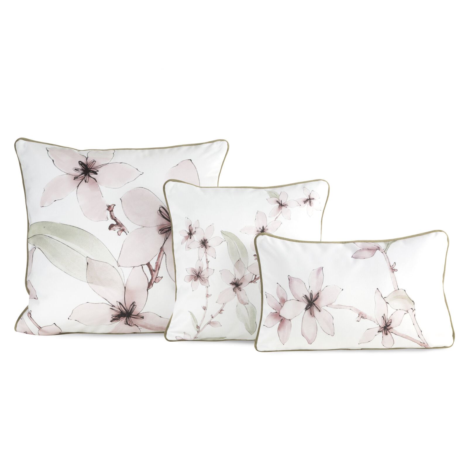 Povlak na polštář BIANCA bílý / krémový