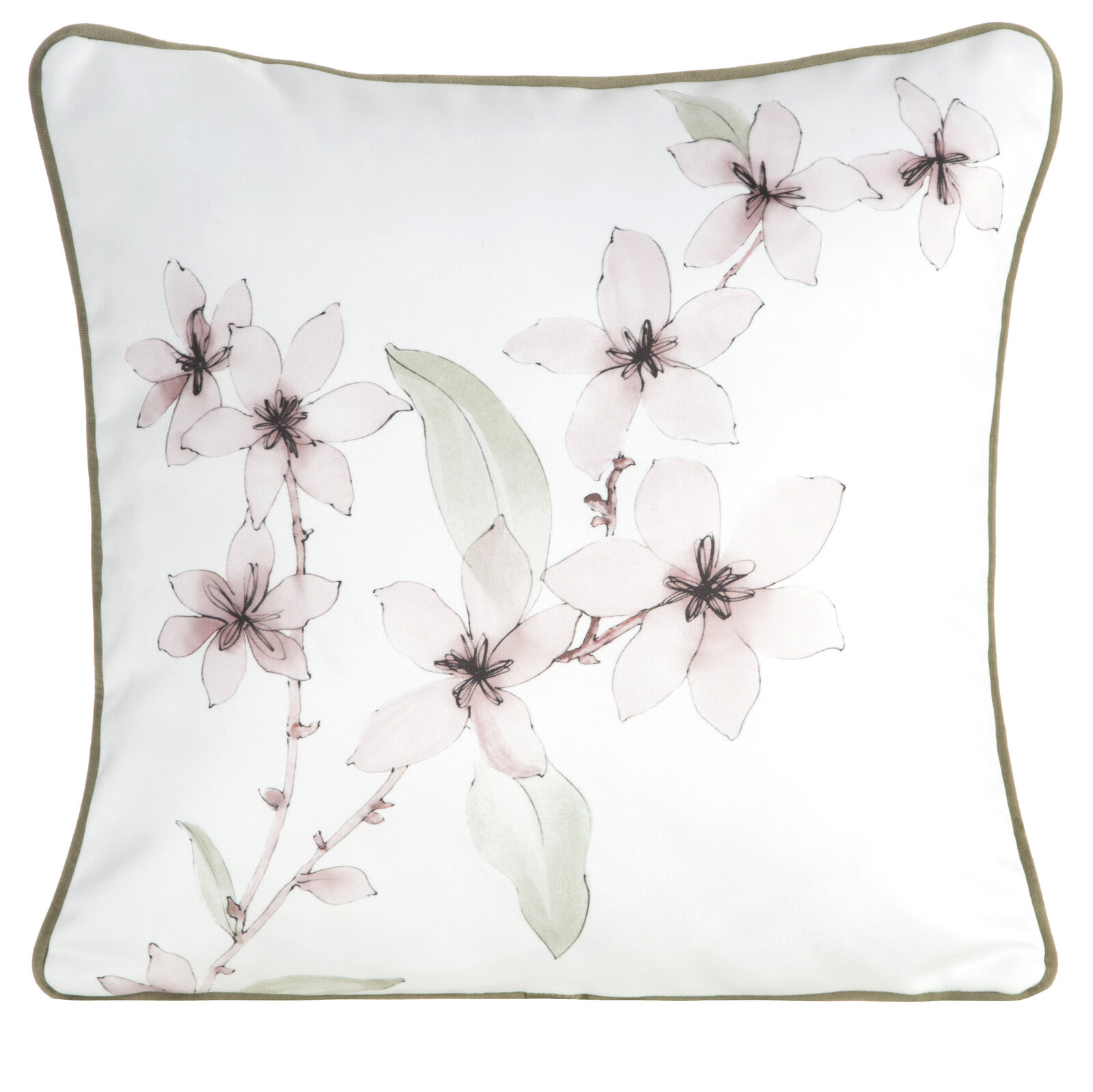 Povlak na polštář BIANCA bílý / krémový