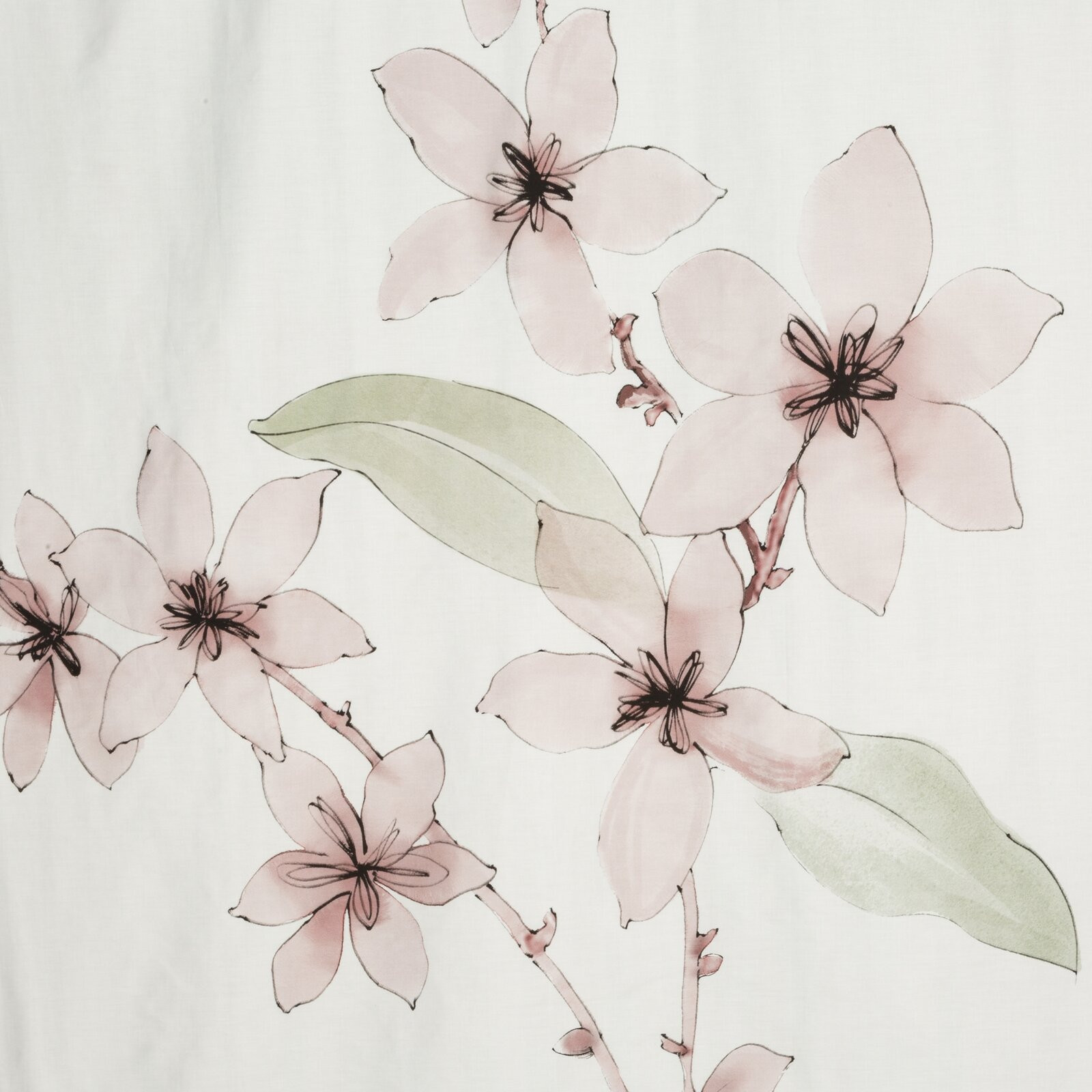 Ložní souprava BIANCA bílá / pudrově růžová