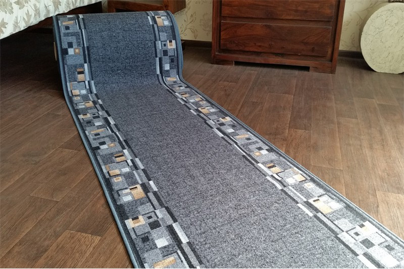 Protiskluzový běhoun BOMBAY šedý