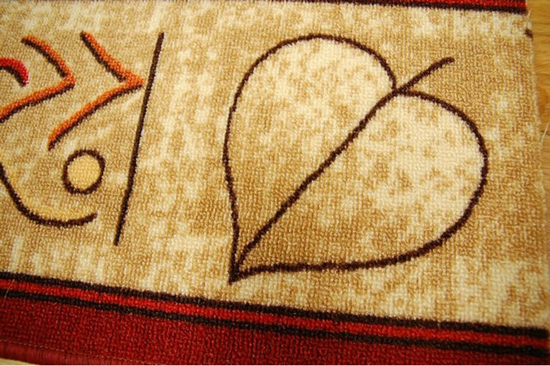 Protiskluzový běhoun LEANDRO bordo