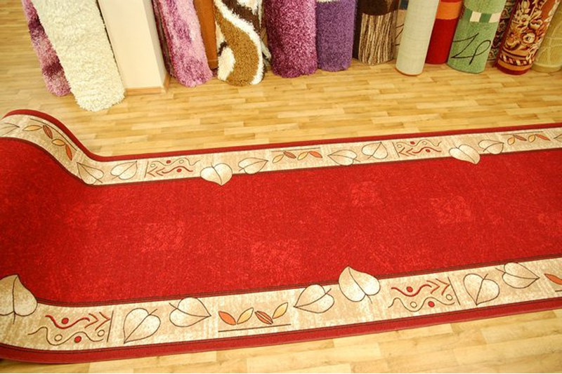 Protiskluzový běhoun LEANDRO bordo