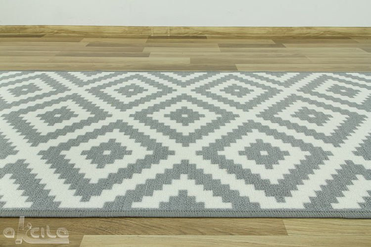 Protiskluzový běhoun Romby 19 - šedý