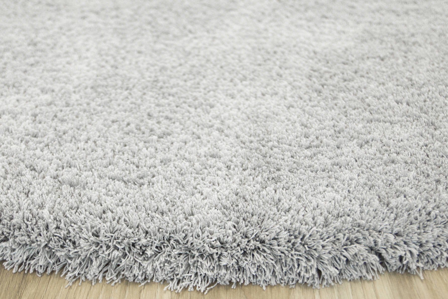 Protiskluzový koberec Pleasure 74 Shaggy šedý