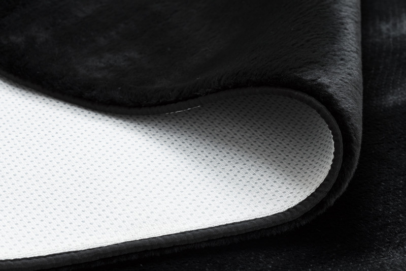 Protiskluzový koberec POSH Shaggy černý plyš