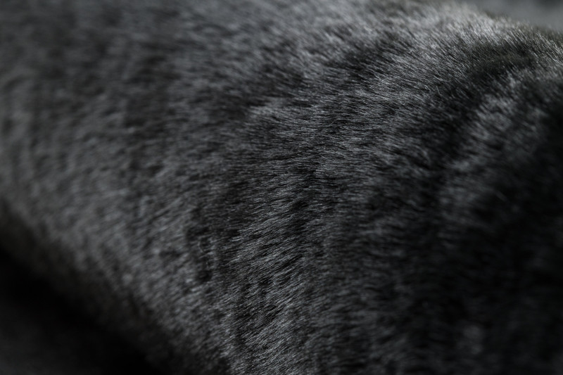 Protiskluzový koberec POSH Shaggy černý plyš