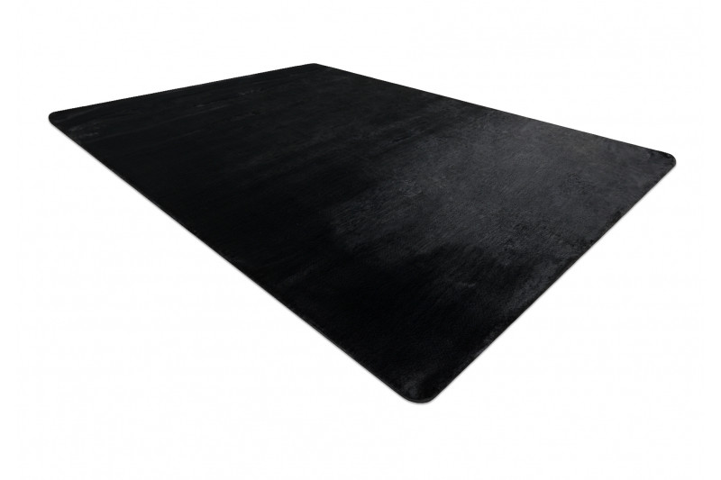 Protiskluzový koberec POSH Shaggy černý plyš
