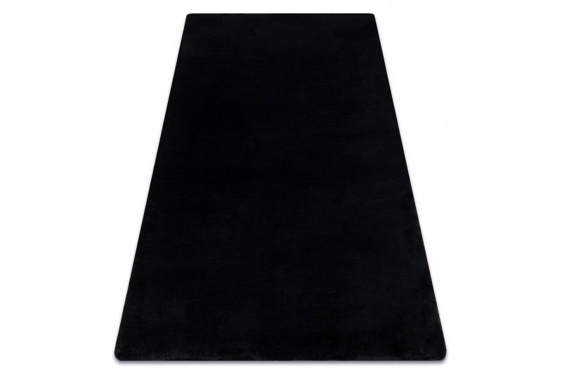 Protiskluzový koberec POSH Shaggy černý plyš