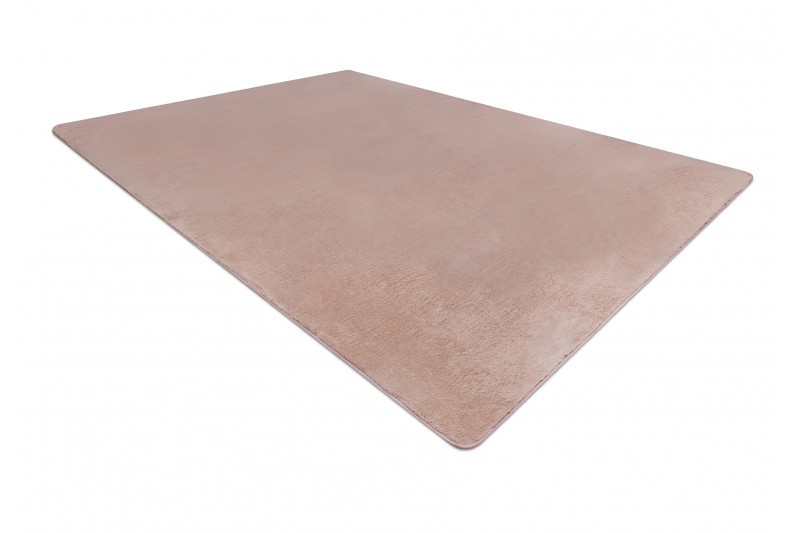 Protiskluzový koberec POSH Shaggy špinavě růžový