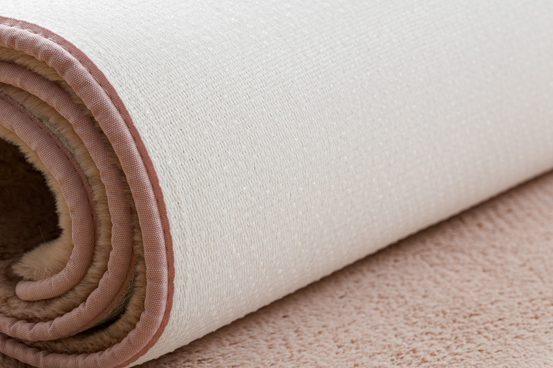 Protiskluzový koberec POSH Shaggy špinavě růžový