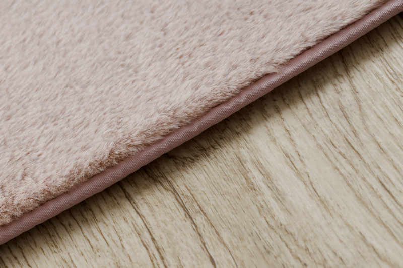 Protiskluzový koberec POSH Shaggy špinavě růžový