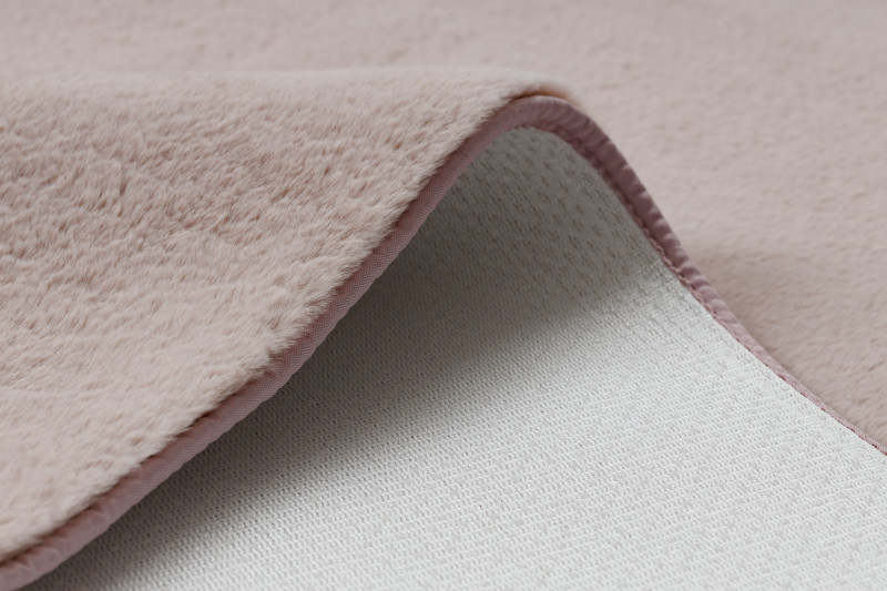 Protiskluzový koberec POSH Shaggy špinavě růžový