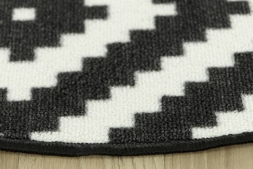 Protiskluzový koberec Romby 91 černý