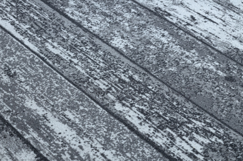 Protiskluzový koberec WOOD dřevo, desky - šedý