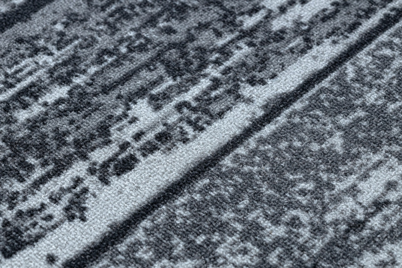 Protiskluzový koberec WOOD dřevo, desky - šedý