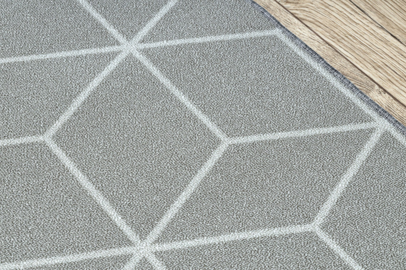 Protiskluzový běhoun CUBE kostka šedý - výprodej