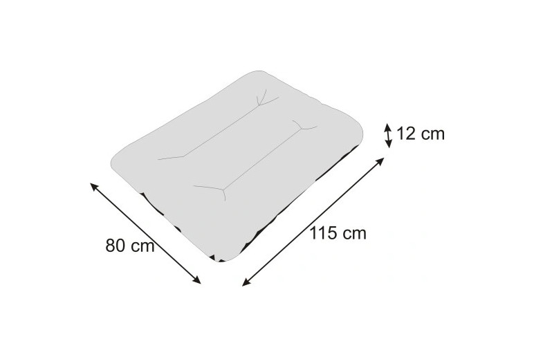Matrace ECO PRESTIGE R3 černý ekolen