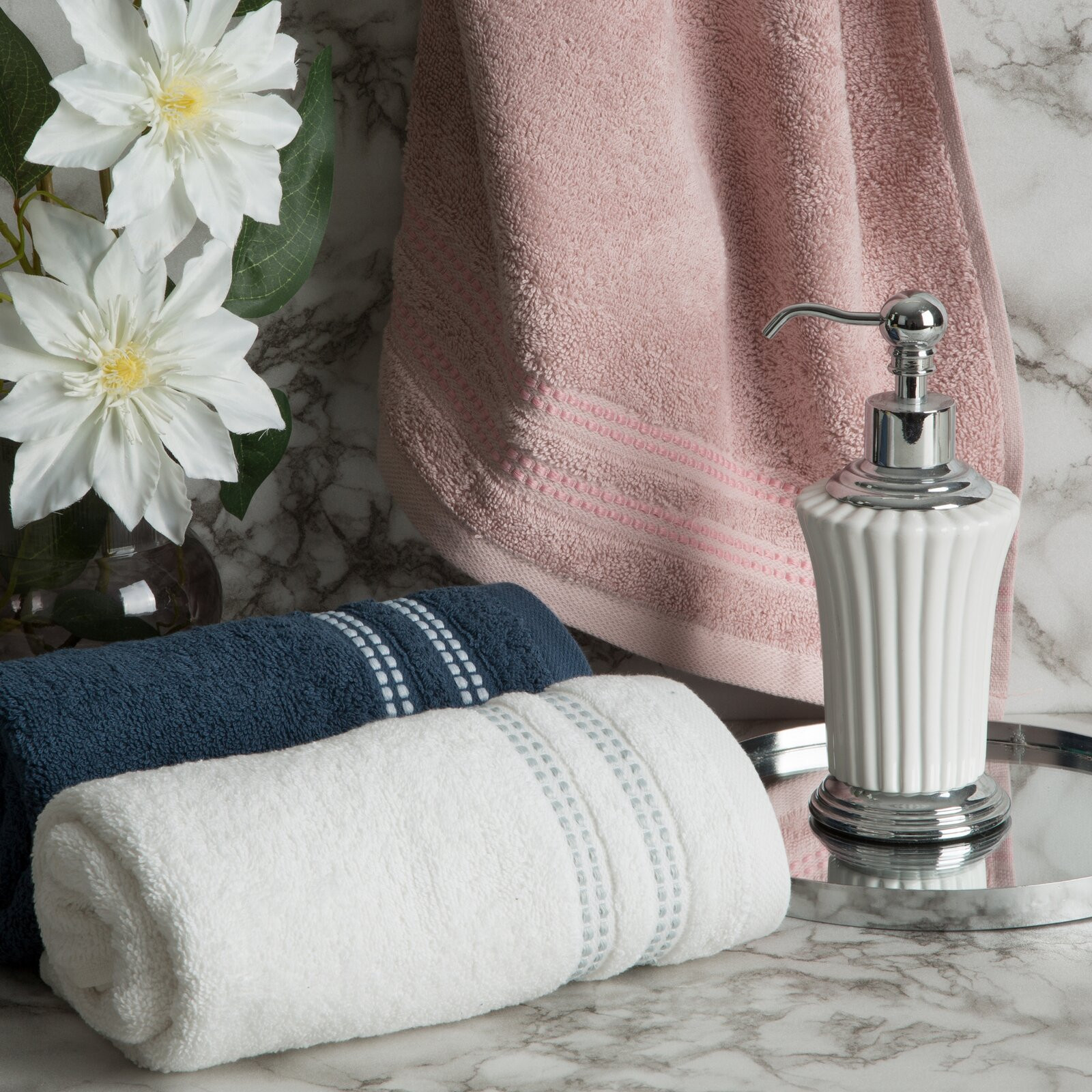 Sada ručníků ALLY 10 tyrkysová