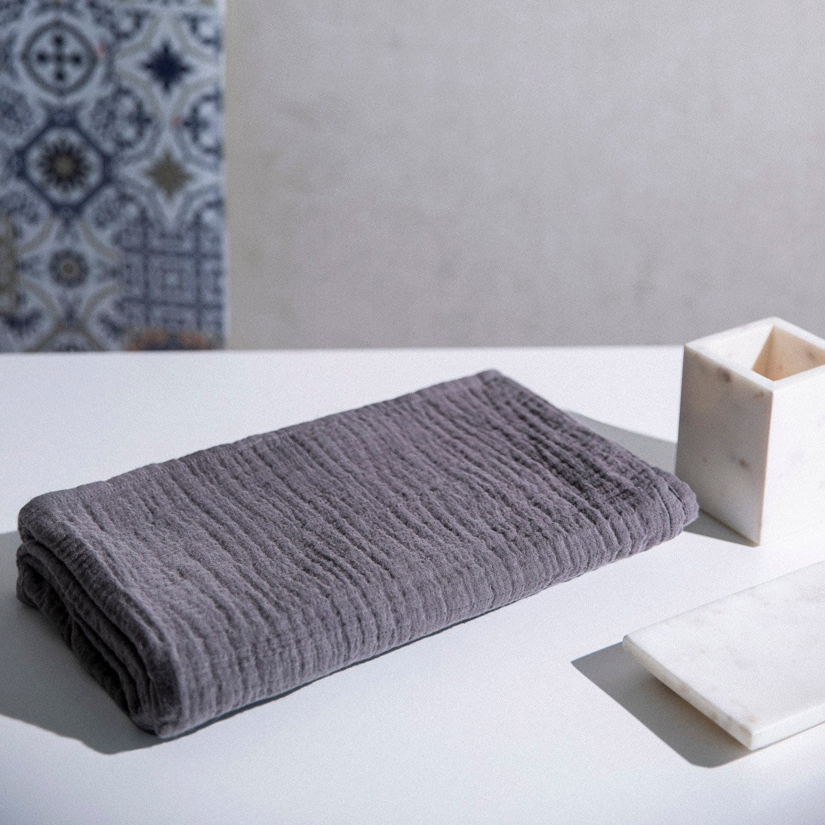 Ručník ELIN mušelinový, grafitový 860664