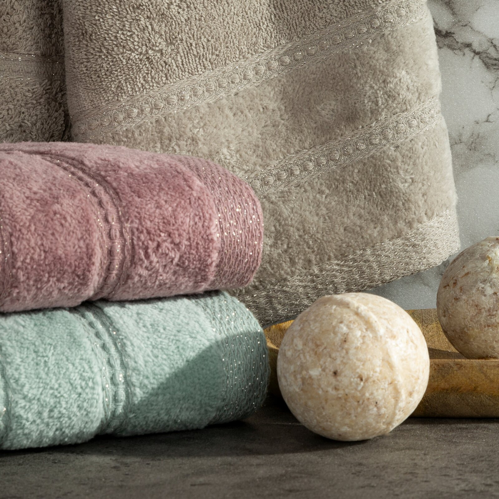 Sada ručníků GLORY 4 03 šedá