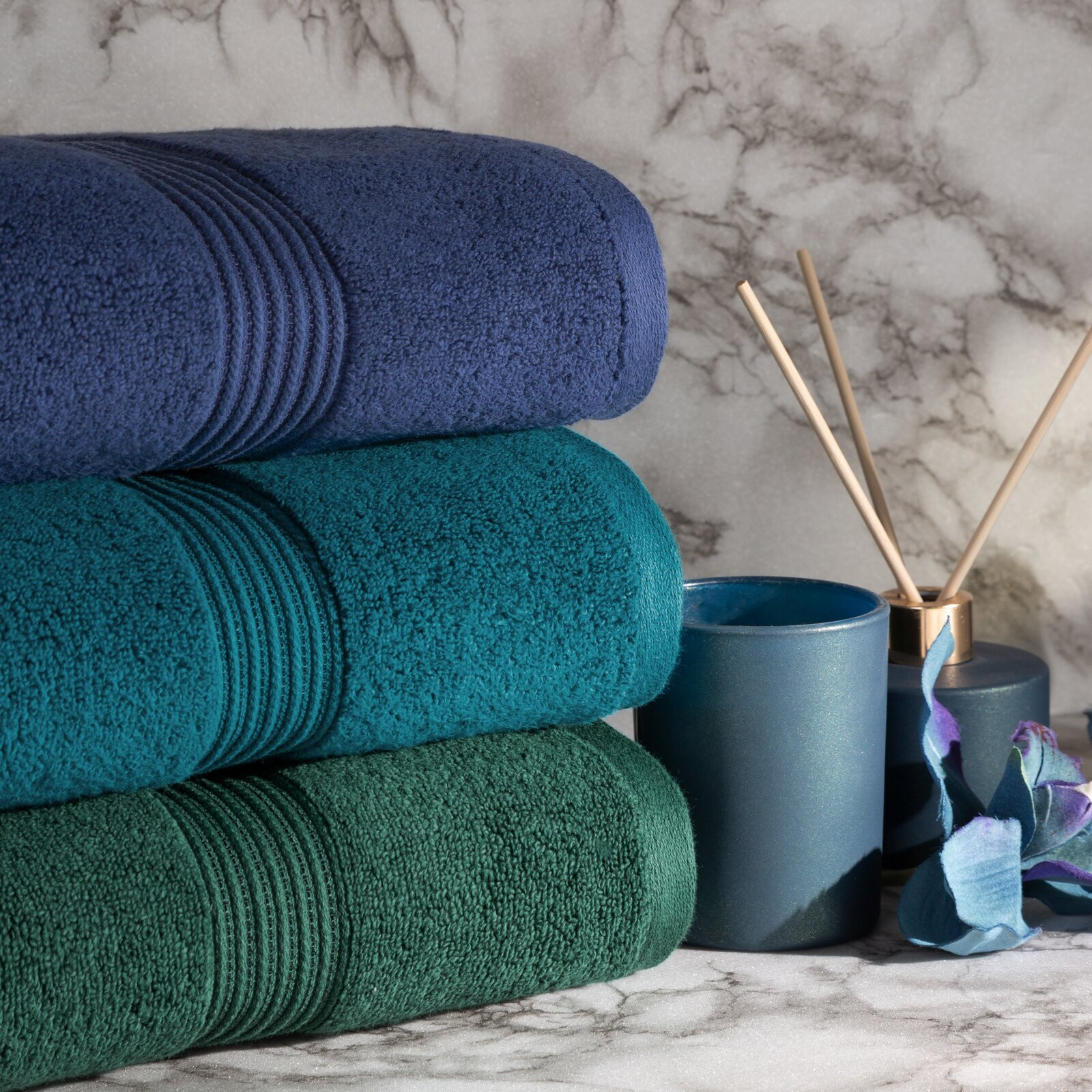 Sada ručníků MOLLY 08 zelená