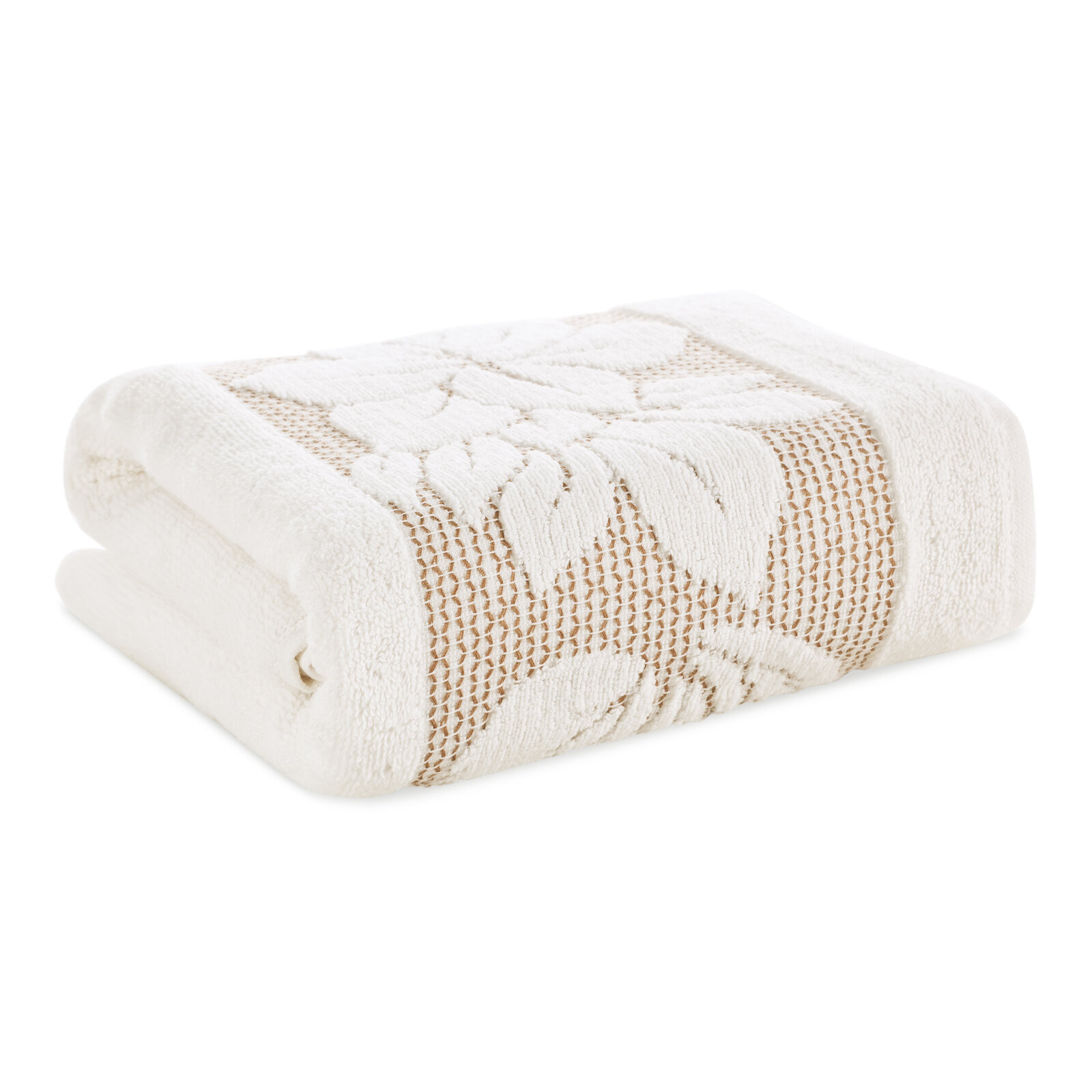 Sada ručníků ROSE 01 krémová