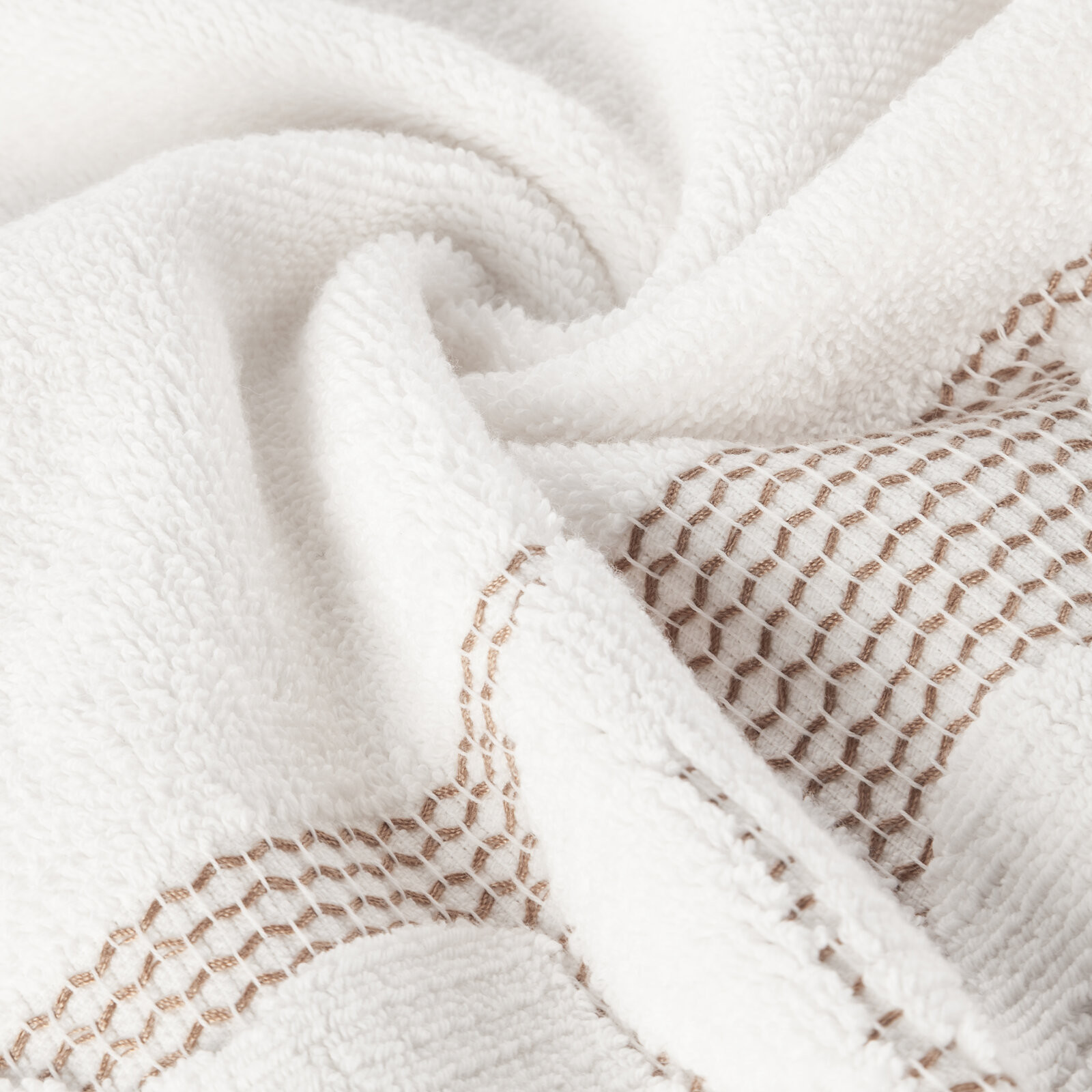 Sada ručníků ROSE 01 krémová