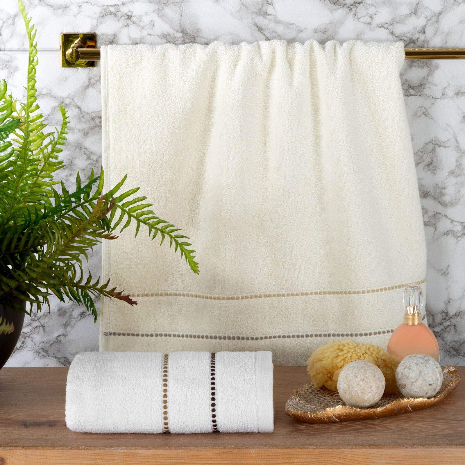 Sada ručníků SUZI 10 zelená