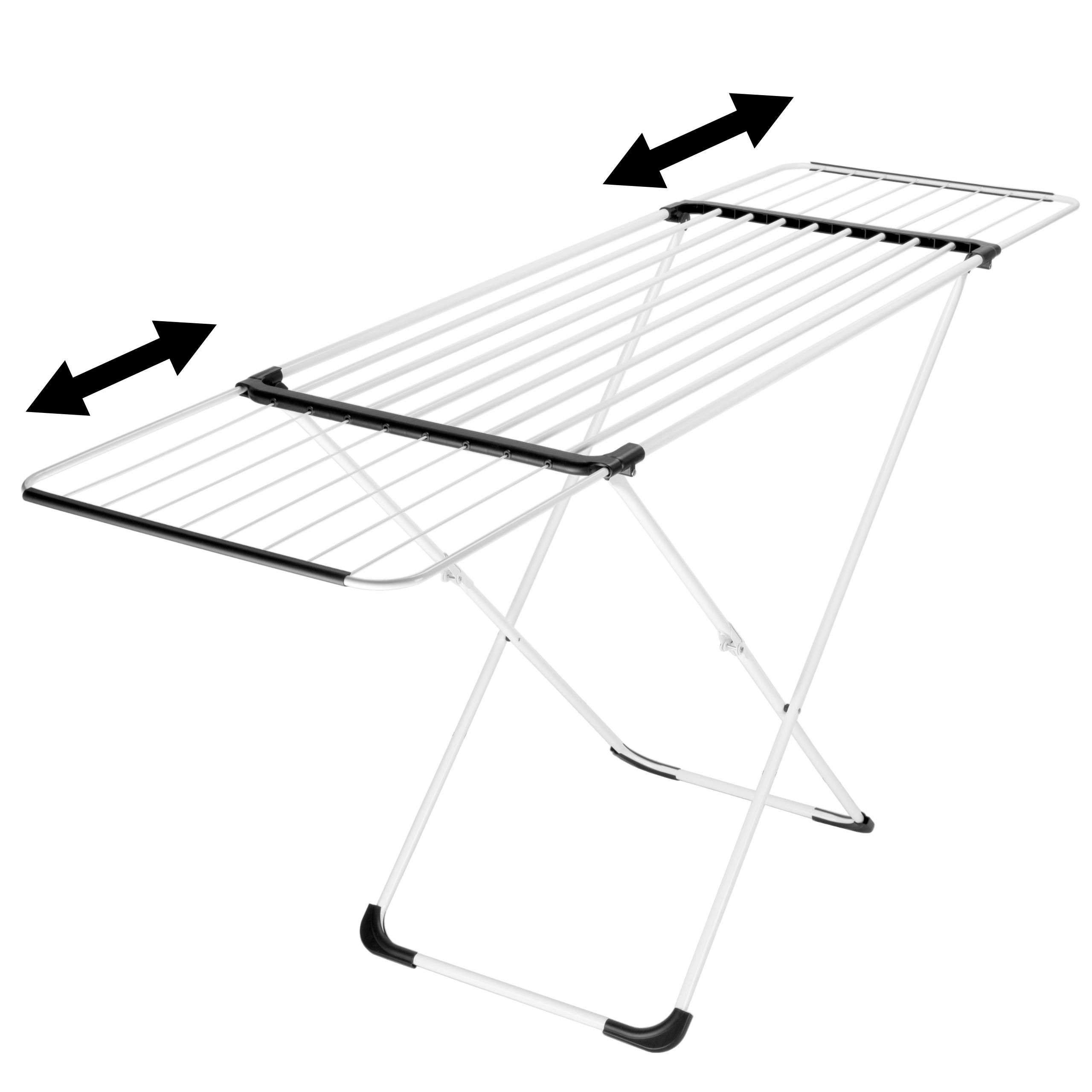 Výsuvný sušák na prádlo ARIA bílý