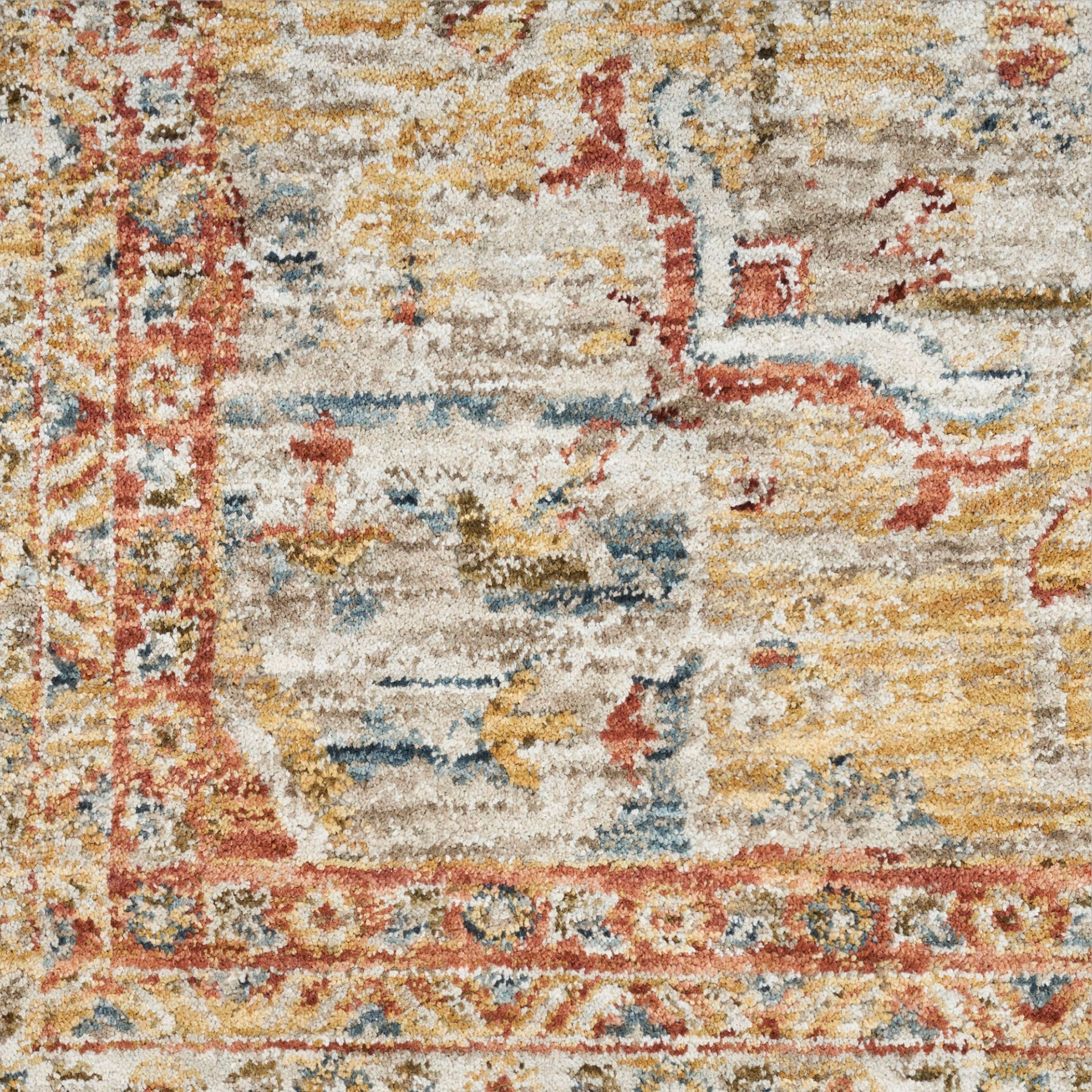 Koberec SAHAR ESTER IVORY / RUST