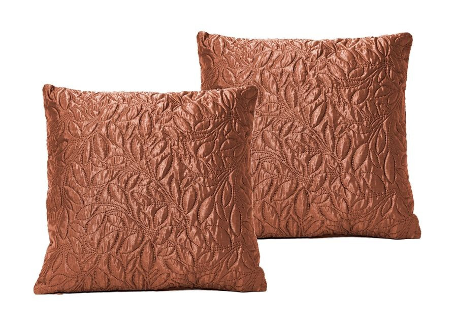 Saténový přehoz Torino karamel