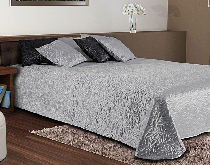Saténový mléčná Torino silver grey