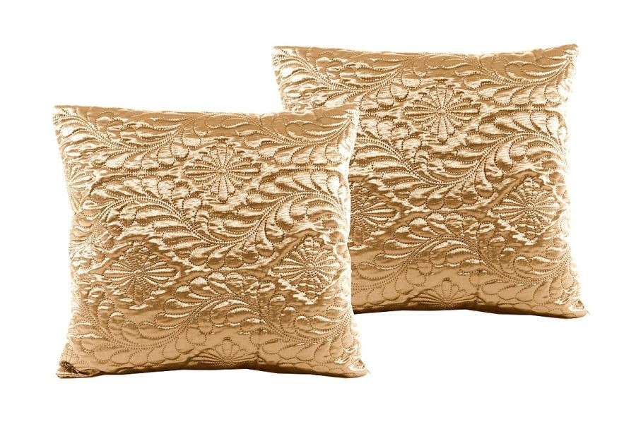 Saténový přehoz VERONA BEIGE