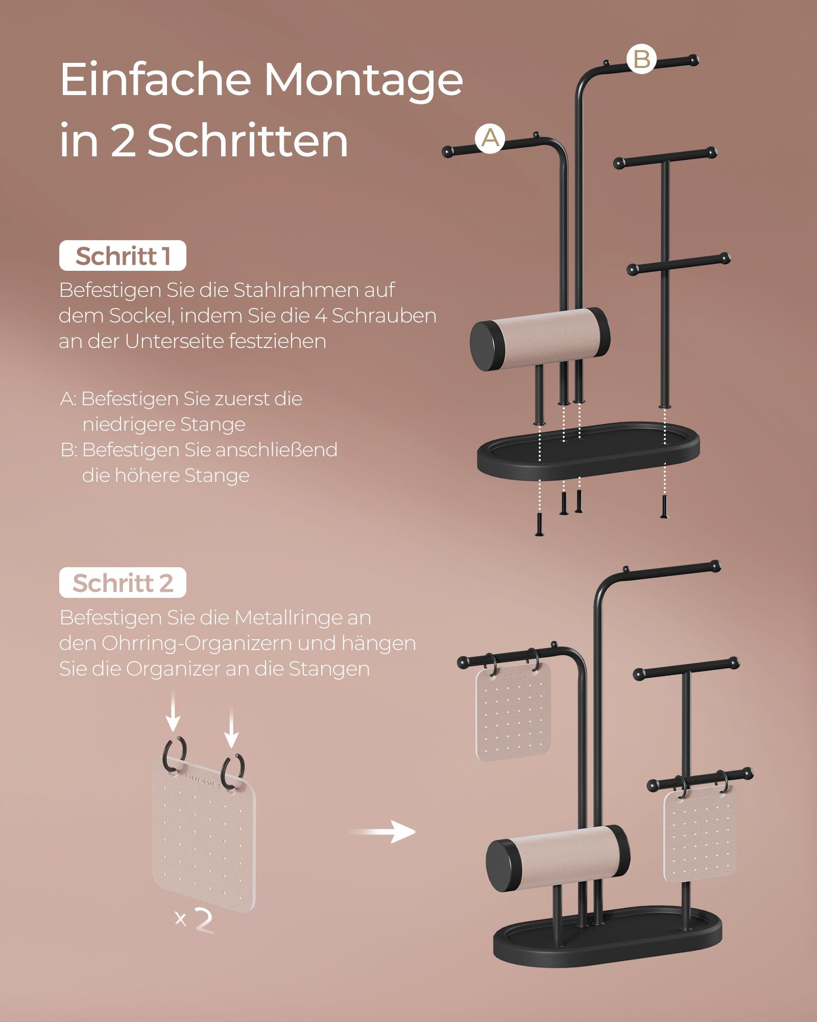 Stojan na šperky JJS025B01