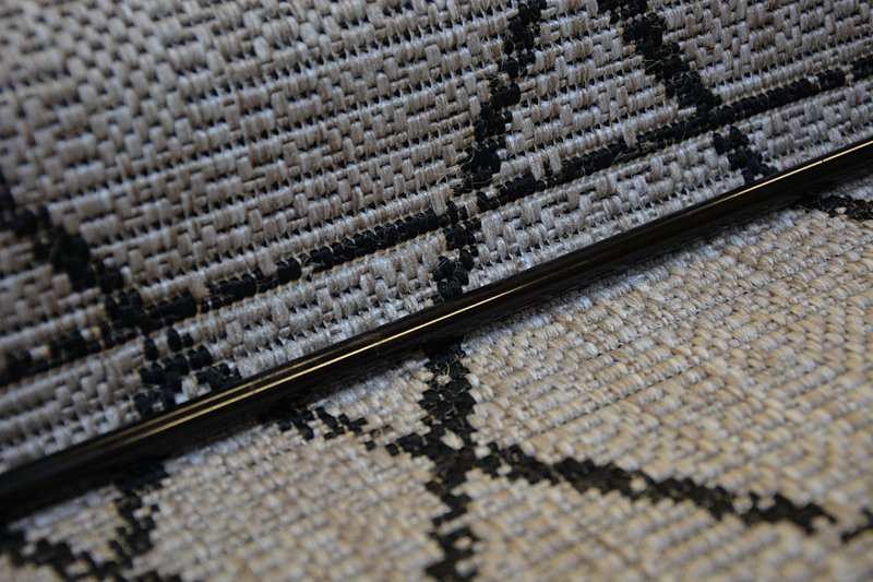 Schodišťové lišty - hnědé