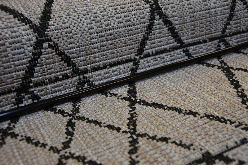 Schodišťové lišty - hnědé