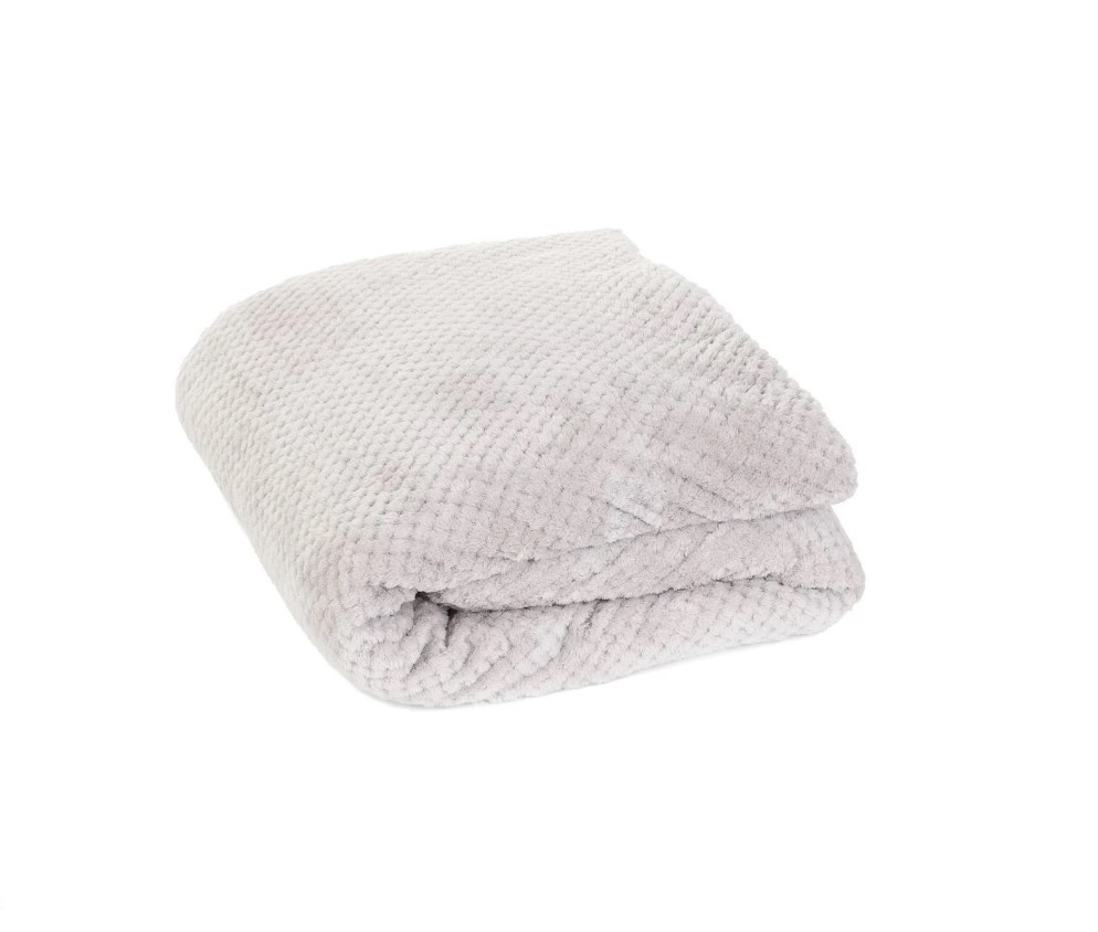 Přehoz NOAH AW22 833378s světle šedý