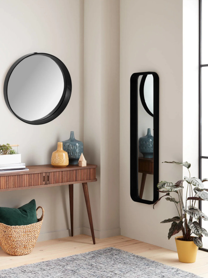 Kulaté zrcadlo 39 cm JZ-01