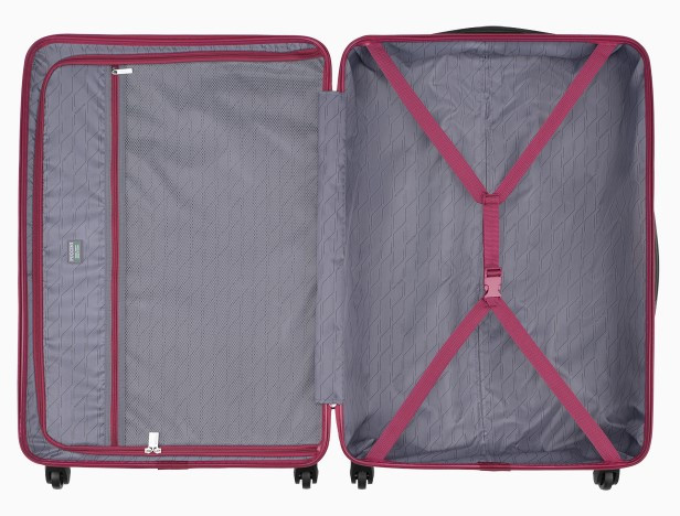 Velký bordó kufr San Diego