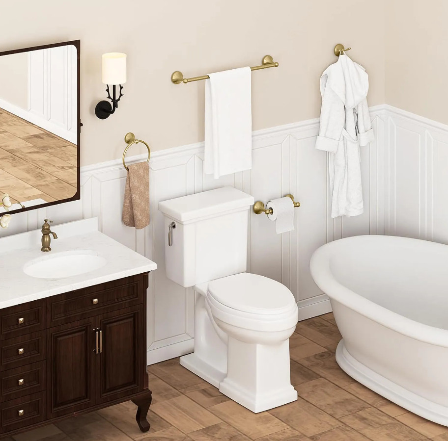 Dvouramenný koupelnový věšák 332868