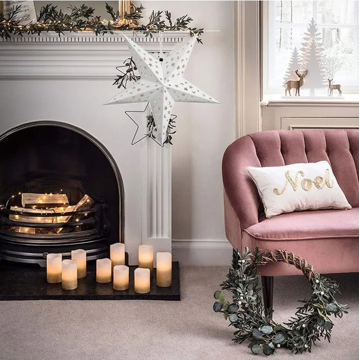 Vánoční dekorace LED Hvězda SY-001