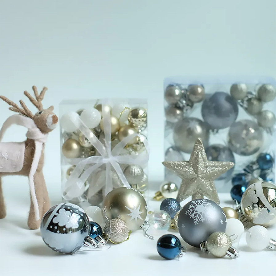 Vánoční kuličky -  SYSD1688-046 (36ks)